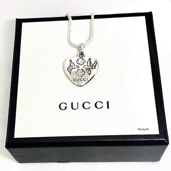 Gucci Other - New Gucci Blind For Love Heart Charm + Free Chain